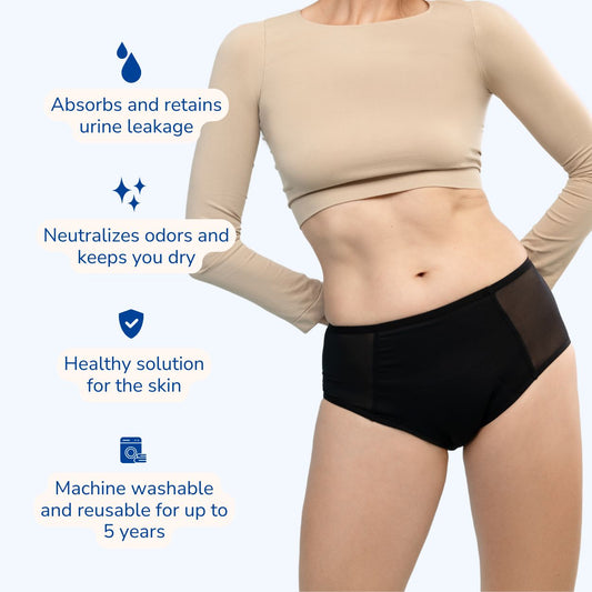 Pack Everyday − High-Waisted Incontinence Briefs