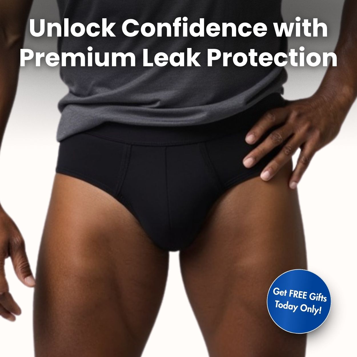 Men's Ultra-Absorbent Incontinence Briefs